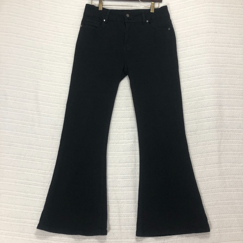 The Style Between Us Black Flare‎ Leggings High Waist Stretch Pants Size 17